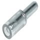 Gls Shelf Support D3mm Steel Galvanised/Plastic Trans