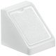 Mini Corner Connector 20x18mm White
