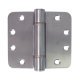 Butt Hinge 114 x 114 mm Grade 316 Stainless Steel Loadmaster ANSI hole pattern (template drilled) Radius corners polished