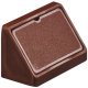 Mini Corner Connector 21x44mm Dark Brown