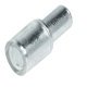 Gls Shelf Support D5mm Steel Galvanised Plastic Trans