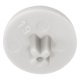 Minifix 15 Cover Caps PZ2 Plastic White