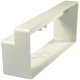 Adaptor for Double Airbrick Wall Outlet UV Stabilised Material System 6a white finish