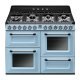 Smeg Vic TR4110AZ Range Ckr DF Blu/Stainless Steel