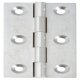 Broad Style Hinge 64x35mm Brass Black