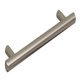 Barnabus Bar Handle Steel B.Nickel D12mm 128mm Fixing Centres