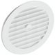 Ventilation Grille Rectangle D123mm Plastic White