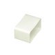 Manrose 110x54mm Flat Duct Conn PVC Grey