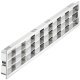 Ventilation Grille Rectangle 458x65mm Plastic PolChrome Plt