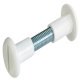Connecting Screw & Cap 39mm Steel White
