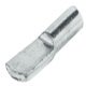 Shelf Support D4mm Plug Steel NP