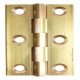 Butt Hinge Heavy Gauge 64 x 38 mm Brass With brass pin Polished