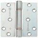 Hi-Load Butt Hinge Rad 100x88mm Steel Bright Zinc Plated