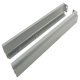 NPS Drawer Sides 63/450mm Silver 1pr