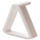 Shelf Retainer D5/19mm Plug Plastic White
