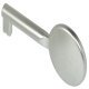 Decorative Key Zinc Alloy with 40 mm Effective Shank Length Matt nickel plated