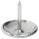 Pin Type Glide for Chair Leg Glide Ø 13 mm height 3.5 mm dim. A: 14 mm
