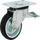 Single Wheel Castor Ø 80-160 mm Plate Fixing with screw-on plate Wheel Ø 100 mm load  capacity 70 kg swivel castor with brake