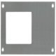Card Frame 150 x 75 mm Stainless Steel or Aluminium Polished anodised aluminium