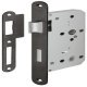 Startec Mortice Bathlock Rad 55/84mm Black