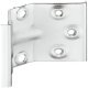 Corner Brace for Attaching Table Legs to Table Frame Height 70 mm Steel Galvanized