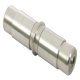 Rail Connector 303 Stainless Steel Cubicle Fittings PBA Stainless steel fittings for 13 mm board partitions 60 mm x Ø 21.3 mm