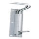 Barrel Bolt Straight or Cranked Face Fixing Width 23 mm Aluminium Satin anodised Cranked length x width: 152 x 23 mm