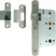 Mortice Latch Radius Forend Case Size 92 mm Startec Backset 60 mm case size 92 mm satin stainless steel