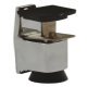 Door Holder Foot Operated Max. Throw 30 mm Zinc Alloy Steel and Rubber Satin chrome