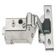 Concealed Cup Hinge 110° Standard Click on Arm Tiomos Half overlay/twin mounting Screw fixing up 45/9.5 nickel plated Tipmatic Plus