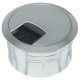 Cable Outlet 2prt D80x24mm Plastic Stainless Steel Col