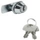 Cylinder Cam Lock with Straight Cam and Nut Attachment With nut fixing standard profile Closure direction 90° B (CEH) keyed alike: key change 60-001