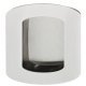 Pull Handle Flush 155 x 45 mm Grade 304 Stainless Steel FSB 4250 Suitable for sliding timber doors Without sprung cover satin