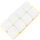 Felt Glide Square Self Adhesive L x W: 100 x 100 mm white