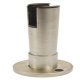 Adjustable Foot Support 316 L Cubicle Fittings for 13 mm Board Partitions PBA Stainless steel Satin finish