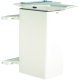 Leg for Flexi Height Adjustable Worktop System Ropox White finish