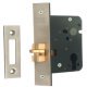 Mortice Claw Bolt Lock Case Modular Cylinder Case Size 76 mm Backset 57 mm case size 76 mm satin stainless steel
