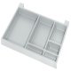 Extending Pencil Tray UM Plastic Light Grey