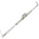 Espagnolette Bolt Shootbolt Mild Steel Supercote Finish BBA approved Extension actual length: 305 mm