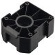 AXILO 78 Plinth Foot Top Sec SF Rec Black