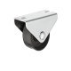 Single Wheel Castor without Brake Ø 15-45 mm Plate Fixing Screw-on plate Wheel Ø 25 mm load capacity 20 kg fixed castor