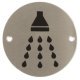 Graphic Sign D76mm-Shower PSS/Black
