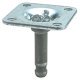 Pin for Castors Ø 8 mm with 38 mm Mounting Plate Pin Ø 8 mm