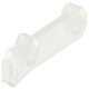 Door Stop w 2 Dowels Plastic/PVC Trans 100pcs