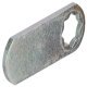 Locking cam straight for Symo cam lock 48 x 15 mm