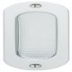 FSB Flush Pull Handle Rnd 120x40mm Aluminium Silver