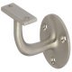 Handrail Bracket Suitable for Flat Based Handrails Depth 60 mm Face fixing Polished brass finish