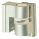 Hinge Set Normal Duty Cubicle Fittings for 17-21 mm Board Partitions Aluminium Satin anodised finish