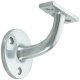 Handrail Bracket Suitable for Flat Based Handrails Depth 71 mm Aluminium Satin anodised finished