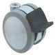 Swivel Twin Wheel Castor with Brake Ø 75 mm Hooded Ø 10-11 mm Pin Hole Load capacity 80 kg